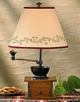 Coffee Grinder Lamp